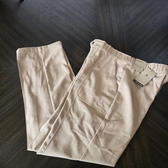 Jordan "Move to Zero" Standard Fit Women's Pants - Tan Medium New Air Jordan - Picture 2 of 16
